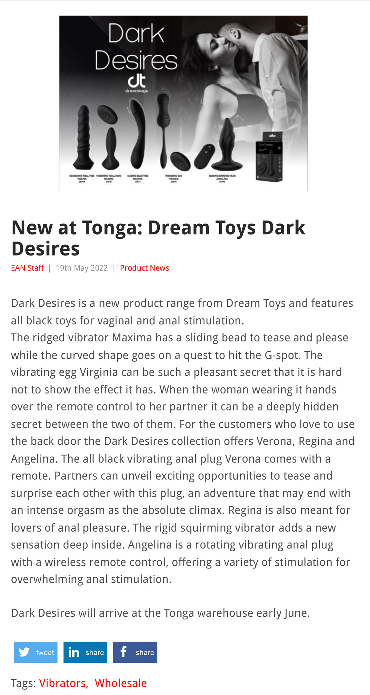 2022-05 EAN Online - Dream Toys Dark Desires